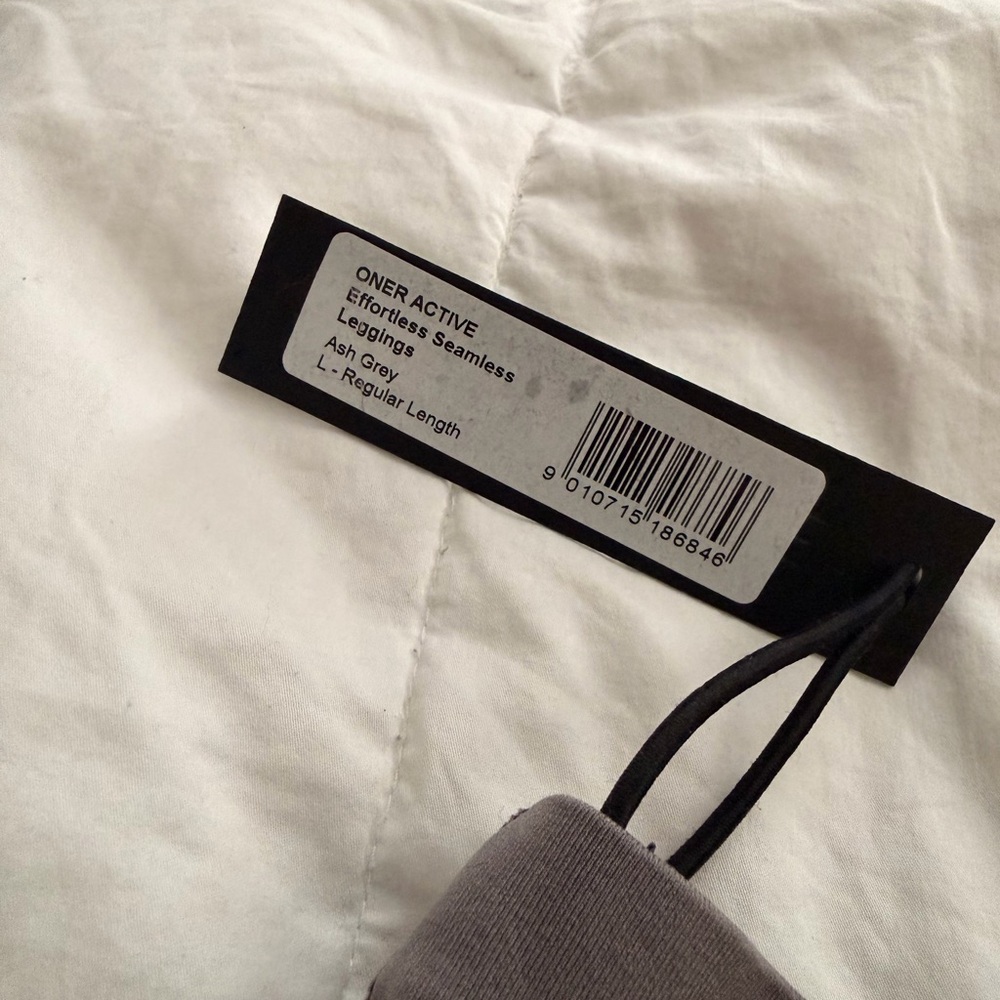 Oner Active effortless seamless leggings ash grey regular length - Picture 4 of 4